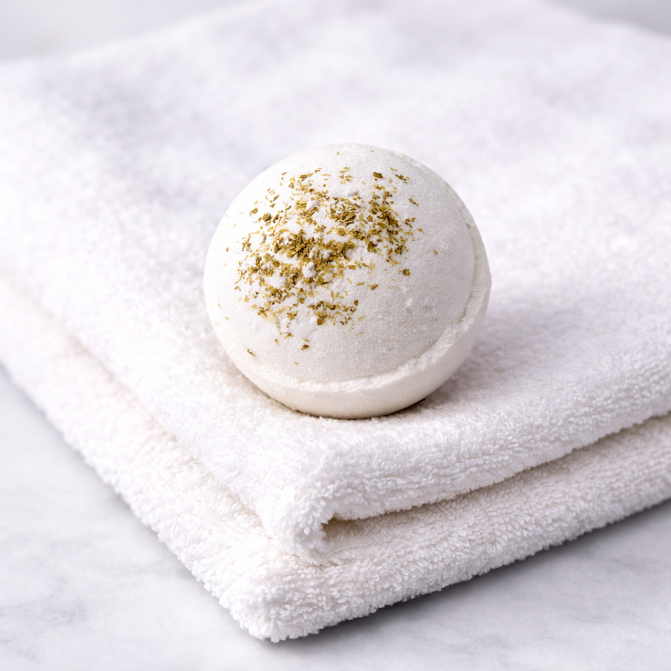 Skin Revive - Himalayan Salt Bath Bomb, Chamomile, Grapefruit, Geranium